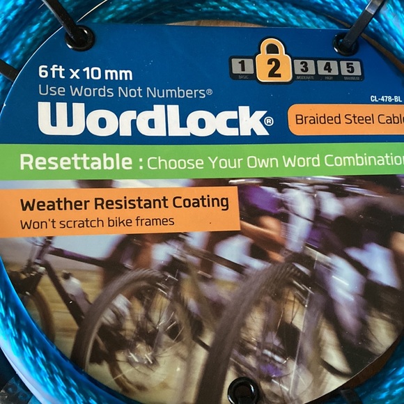WordLock 6Ft Cable Bike Lock - Picture 5 of 11